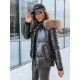Juoda moteriška striukė Sparkle TY3953 - Akcija Juoda moteriška striukė Sparkle TY3953