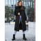 Black long waistcoat Kiket