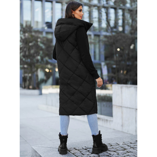 Juoda ilga liemenė Kiket JS/5M3165/392 - Akcija Juoda ilga liemenė Kiket JS/5M3165/392