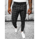 Juodos vyriškos kelnės Chino DJ/550174 - Vyrams Juodos vyriškos kelnės Chino DJ/550174