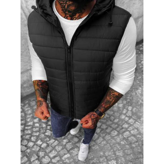 Vīriešu melnā veste Minel JS/MY88Z