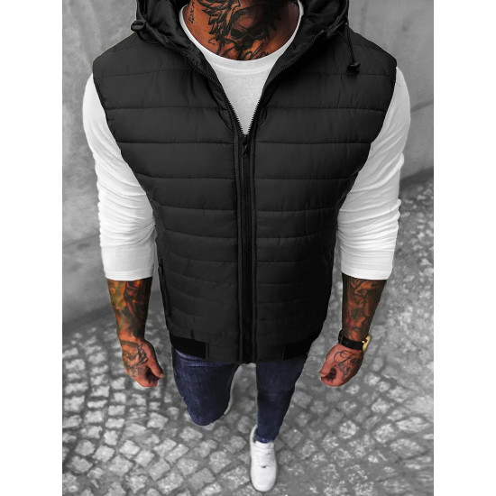 Vīriešu melnā veste Minel JS/MY88Z