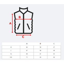 Laivastonsininen hupullinen liivi Naron