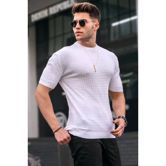 Vyriški balti marškinėliai Tamari PK5685 Premium