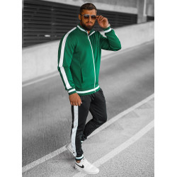 Žalios spalvos vyriškas sportinis komplektas Gialer