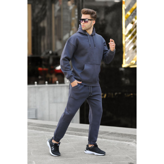 Vyriškas tamsiai mėlynas sportinis komplektas Zen PK3001 - Vyrams Vyriškas tamsiai mėlynas sportinis komplektas Zen PK3001 Premium