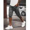 Dark gray sports breeches for men Losil