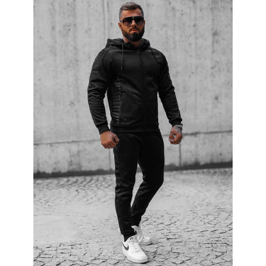 Akcija Vyriškas sportinis kostiumas juodas Somat O/3A126/A128