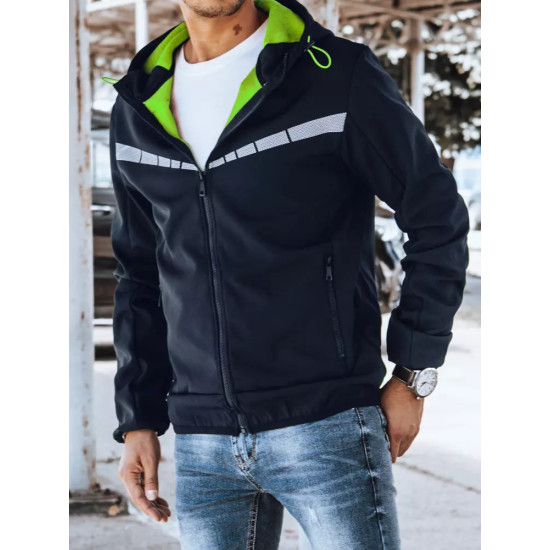 Vyriška tamsiai mėlyna softshell striukė Sverol TX4151