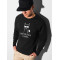 Black jumper No drama Llama