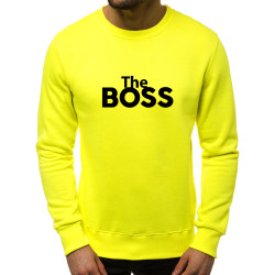 Neon yellow sweater The boss