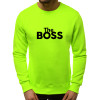 Свитер зеленого цвета The boss