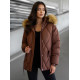 Moteriška ruda žieminė striukė Bistro Moteriškos striukės