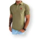 Chaki polo marškinėliai Horen PX0590 Premium
