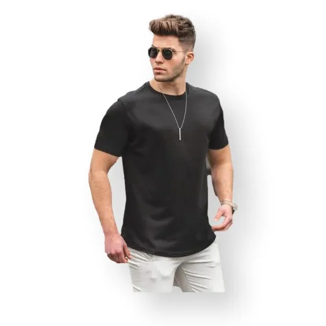 Miesten musta T-paita Lucus PK4951 Premium