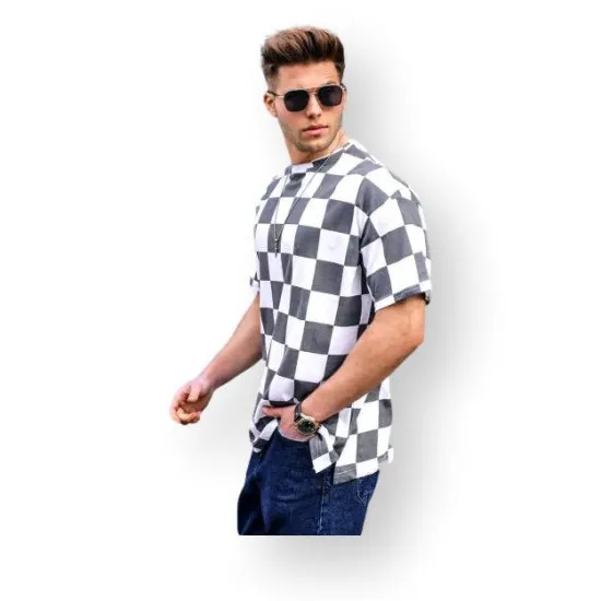 Vyriški pilki marškinėliai Francisco PK5808 Premium