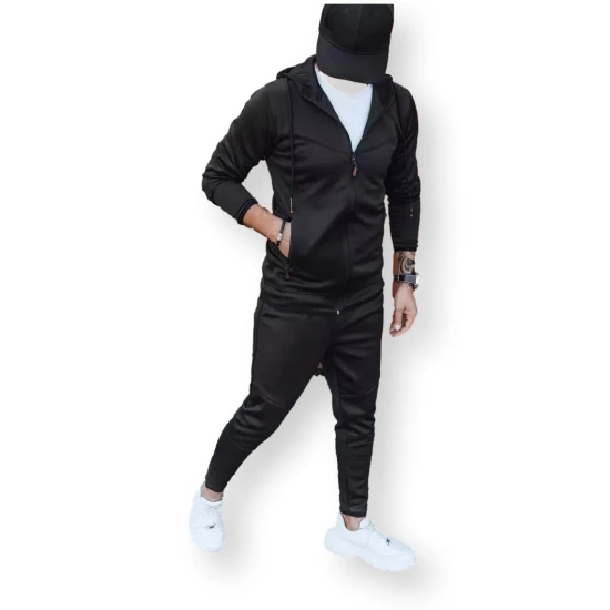 Juodas vyriškas sportinis komplektas Eran AX0620