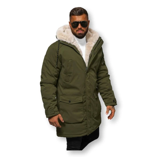 Vyriška žalia žieminė striukė zolo JS/5M120/392