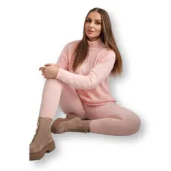 Moteriškas rožinis komplektas Minky