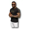 Men's black T-shirt Icone O/T7579
