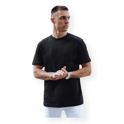 Vyriški juodi marškinėliai Timber