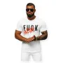 Biały t-shirt męski Forever