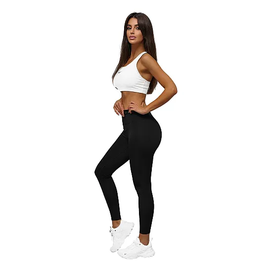 Women's black trousers Emi O/K9-JZ