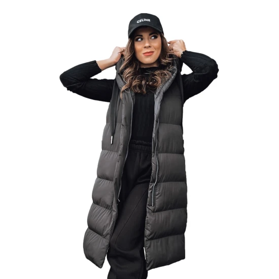 Ilga juoda liemenė Neki TY4045