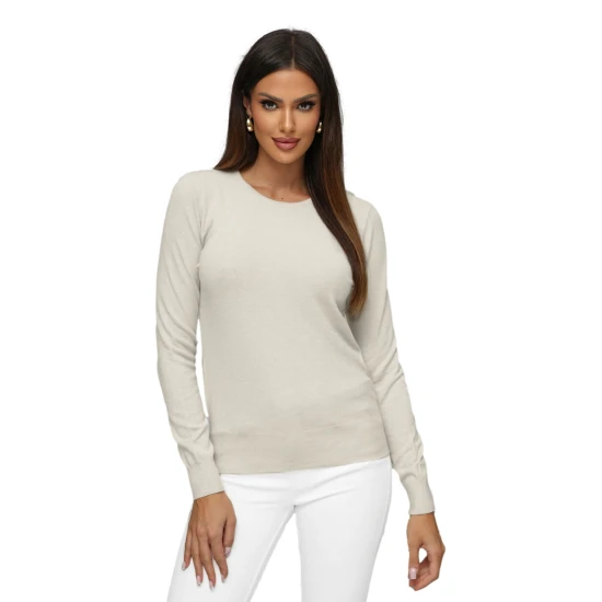 Moteriškas rusvas megztinis Stel JS/8005/4