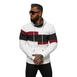 Vyriškas baltas džemperis Henry