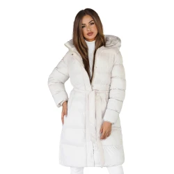 Valkoinen talvitakki Elin