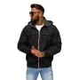 Black hooded jacket Kemir