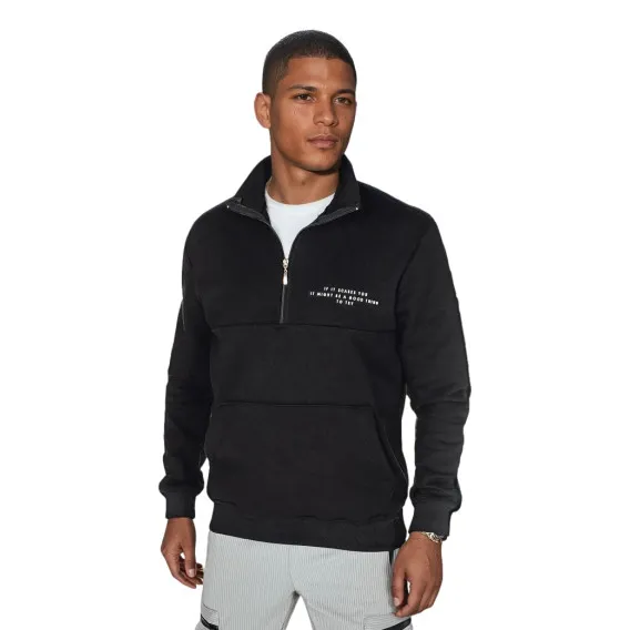 Czarny sweter męski Calvin BX5887