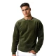 Vyriškas velūrinis žalios spalvos džemperis Drain