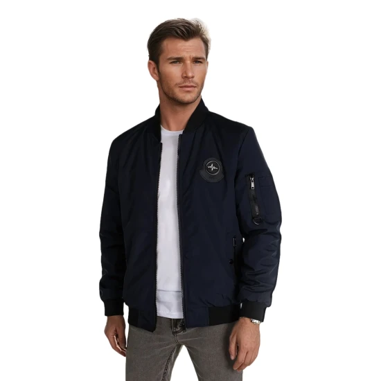 Vyriška tamsiai mėlynos spalvos striukė Set TX5019