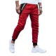 Vyriškos raudonos spalvos laisvalaikio kelnės Klorun
