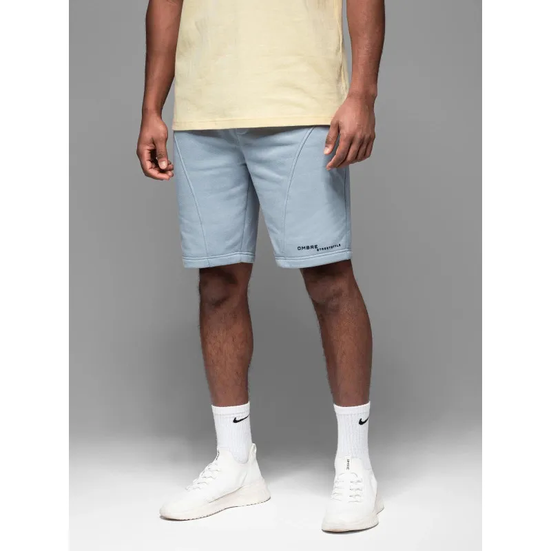 Miesten vaaleansiniset shortsit Sport V1 OM-SRSK-0138