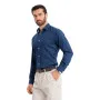 Miesten denim tummansininen paita Mant