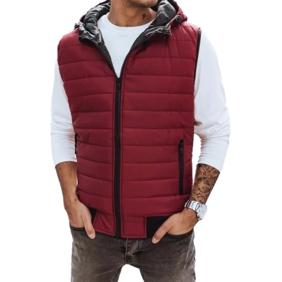 Vyriška bordo liemenė Minel JS/MY88Z