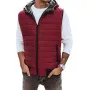 Meeste bordoopunane vest Minel