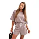 Women's set in brown Nika 32230
