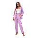 Elegantiškas moteriškas violetinės spalvos komplektas Silva 31817