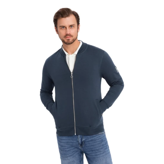 Vyriškas tamsiai mėlynas megztinis Korn V4 OM-SSZP-0215