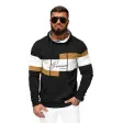 Męska czarna bluza Henry