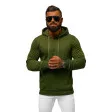 Miesten khaki hupullinen collegepaita Buvoli