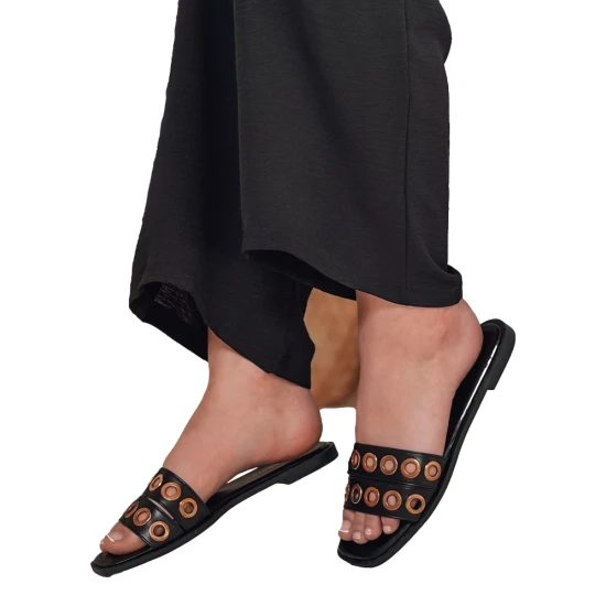 Moteriškos juodos spalvos šlepetės Stelsan ZY0854