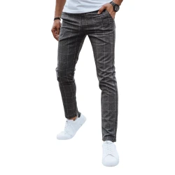 Vyrisškos tamsiai pilkos kelnės Optin