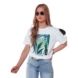 Moteriški balti marškinėliai Mumba