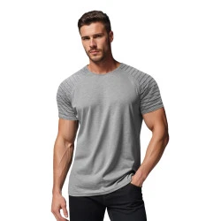 Pilki vyriški marškinėliai Rezer