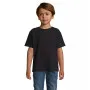 Vaikiški unisex juodos spalvos marškinėliai Kids